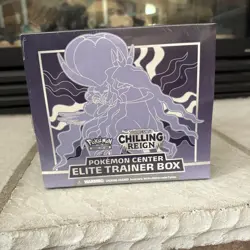 Pokemon Center Chilling Reign Elite Trainer Box ETB NEW AND SEALED, DAMAGED - Image 1