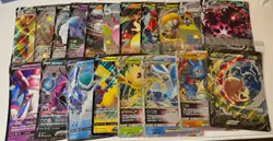 19x Pokemon TCG Oversized Jumbo Card Lot Charizard V. Vstar V Union Meowth Vmax - Image 1