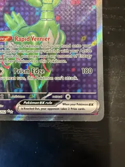Iron Leaves ex - 186/162 - Ultra Rare - Temporal Forces - Pokemon Card - NM/M - Image 3