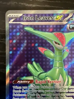 Iron Leaves ex - 186/162 - Ultra Rare - Temporal Forces - Pokemon Card - NM/M - Image 5