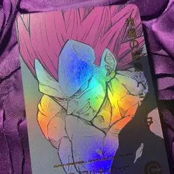Majin Vegeta Super Dragon Ball Heroes ACG Anime Girl Holo Waifu Card - Image 2