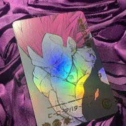 Majin Vegeta Super Dragon Ball Heroes ACG Anime Girl Holo Waifu Card - Image 5
