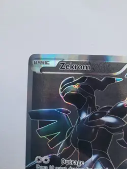 Pokemon TCG Reshiram 113/114 Zekrom 114/114 Black and White Holo Card Full Art - Image 4