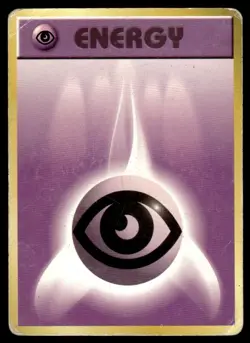 Psychic Energy Base Set Japanese Pokemon Card ~ Heavy Play - Image 1
