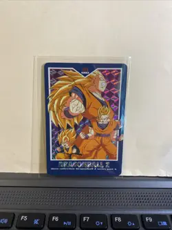 Dragon Ball Z Hero Collection 4 408 Super Saiyans Card 1995 - Image 1