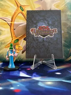 Yugioh Dungeon Dice Monsters DDM Gyakutenno Megami Figure + Card B2-05 - Image 2