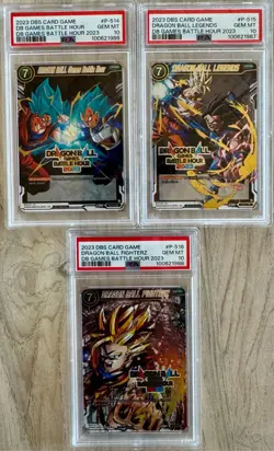 Dragon Ball Games Battle Hour Promos 2023 PSA 10 Sequential Certs - 3 Cards! - Image 2