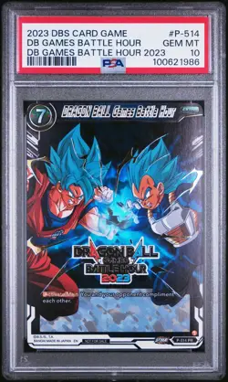Dragon Ball Games Battle Hour Promos 2023 PSA 10 Sequential Certs - 3 Cards! - Image 3