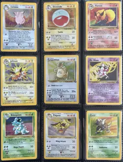 100% Complete Jungle Set 64/64 WOTC Vintage Pokemon Cards HOLO 1999 - Image 1