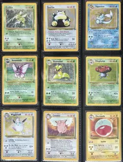 100% Complete Jungle Set 64/64 WOTC Vintage Pokemon Cards HOLO 1999 - Image 2