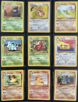 100% Complete Jungle Set 64/64 WOTC Vintage Pokemon Cards HOLO 1999 - Image 5