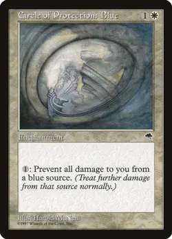 Circle of Protection: Blue - Tempest (TMP) - Image 1