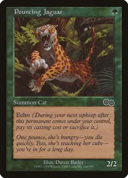 Pouncing Jaguar - Urza's Saga (USG) - Image 1