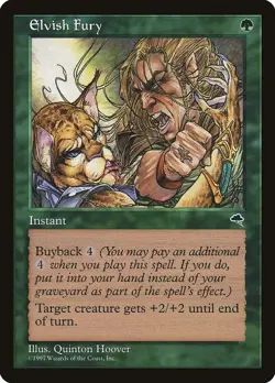Elvish Fury - Tempest (TMP) - Image 1