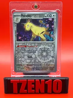 Persian #053/165 SV: Scarlet & Violet 151 Reverse Holo Pokemon Card NM - Image 1
