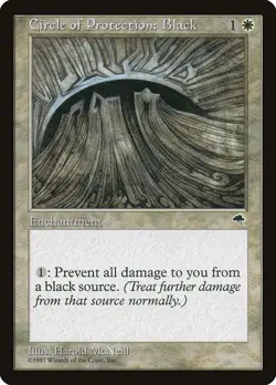 Circle of Protection: Black - Tempest (TMP) - Image 1