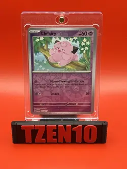 Clefairy #035/165 SV: Scarlet & Violet 151 Reverse Holo Pokemon Card NM - Image 1