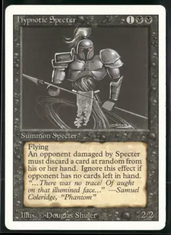 Revised Edition Magic: The Gathering Hypnotic Specter MP MTG - Image 1