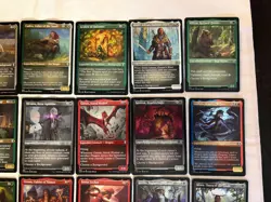 Lot Of 56 FOIL ETCHED Commander Legends Battle Baldur's Gate ALL COMMANDERS - Image 3