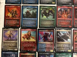 Lot Of 56 FOIL ETCHED Commander Legends Battle Baldur's Gate ALL COMMANDERS - Image 4