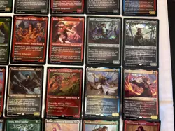 Lot Of 56 FOIL ETCHED Commander Legends Battle Baldur's Gate ALL COMMANDERS - Image 5