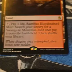 Magic: The Gathering Bloodstained Mire Khans of Tarkir Rare Land 230 Regular En… - Image 3