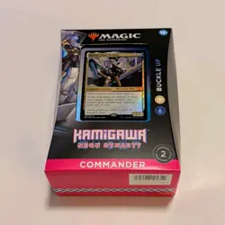 Magic: The Gathering Kamigawa Neon Dynasty Buckle Up Commander Deck 100 2022 - Image 1