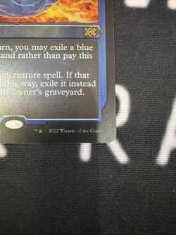 MTG Double Masters 2022 Force of Negation Foil Etched - Image 5