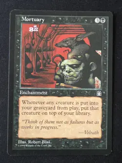 Magic The Gathering Stronghold Mortuary MTG LP - Image 1
