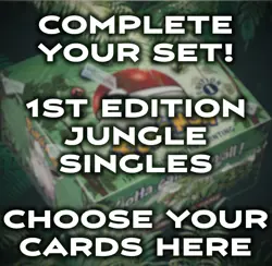 1st Edition Pokemon Jungle WoTC Vintage - Free shipping after first card! - Image 1