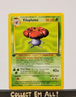1st Edition Pokemon Jungle WoTC Vintage - Free shipping after first card! - Image 4