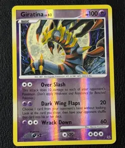 Giratina Lv.63 10/127 Reverse Holo Rare – 2009 Pokemon Platinum - Image 2