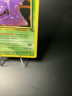 Muk 28/62 NM-LP- Fossil- Non Holo Rare- Vintage Pokemon Trading Card Game- WOTC - Image 3