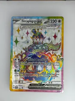 Pokemon Scarlet & Violet Promo Terapagos ex (Sealed) 165 - Image 1