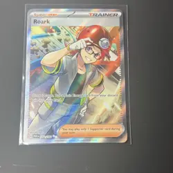 The Pokemon Company Roark Full Art Holo Ultra Rare SV04 Paradox Rift 242/182 - Image 1