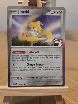 Pokemon TCG - Jirachi 126/182 Play Stamped Prize Pack Series 5 Holo - Image 1