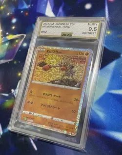 AGS 9.5 Hitmonchan Classic Collection 012/032 Pokemon Card Japanese - Image 5