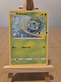 Bulbasaur 1/25 - McDonald's Collection 2021 - Promo Unlimited Pokemon Card - LP - Image 1