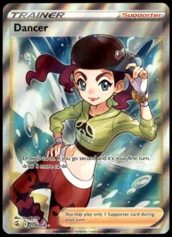 Dancer (Full Art) 259/264 SWSH08: Fusion Strike Ultra Rare Holofoil NM Pokemon T - Image 1