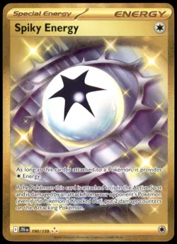 Spiky Energy 190/159 SV09: Journey Together Hyper Rare Holofoil NM Pokemon TCG - Image 1