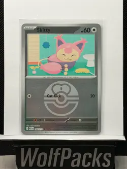 Pokemon ME: Ascended Heroes - Skitty 165/217 Reverse Poke Ball Holo - Image 1