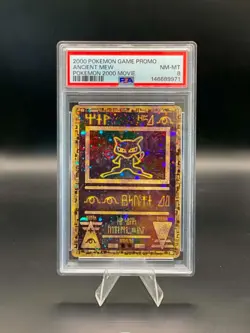 Ancient Mew Pokemon the Movie 2000 Promo PSA 8 - Image 1