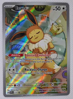 Eevee #173 Pokemon Promo - SVP Black Star Promo - Image 1