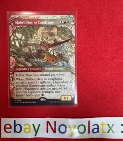 1x NM MTG Mabel, Heir to Cragflame (Showcase) - BLB - Image 1