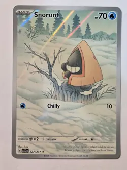 Pokemon TCG Snorunt Ascended Heroes 227/217 Holo Illustration Rare - Image 2