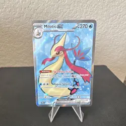 Pokemon TCG Milotic ex 272/191 SV08 Ultra Rare Full Art Holo 270 HP Stage 1 - Image 1