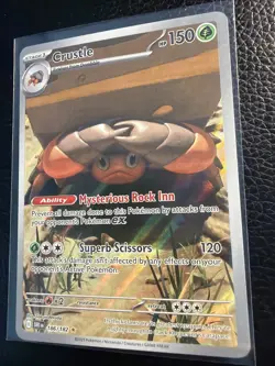 Crustle - 186/182 Pokemon TCG Destined Rivals, Illustration Rare, English - MINT - Image 2