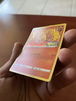 Moltres SWSH185 MINT Promo Stamped 2022 Brilliant Stars Black Star Pokemon TCG - Image 2