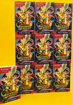 Pokemon TCG Mega Evolution Ascended Heroes Booster Bundle Lot 10x - Image 2