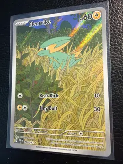 Electrike 196/182 Illustration Rare Pokemon TCG Destined Rivals NM - Image 2
